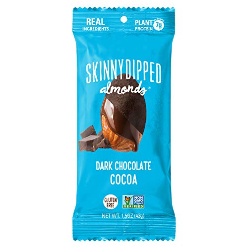 Skinnydipped Dark Chocolate Cocoa Covered Almonds, 1.5 Oz Bag, 1