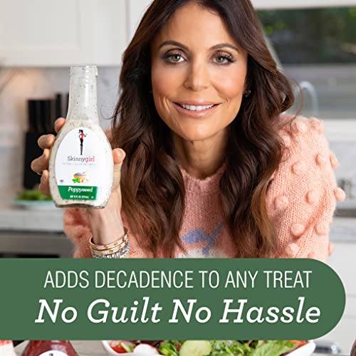 Skinnygirl Salad Dressing, Poppyseed, 8 Ounce Pack Of 12