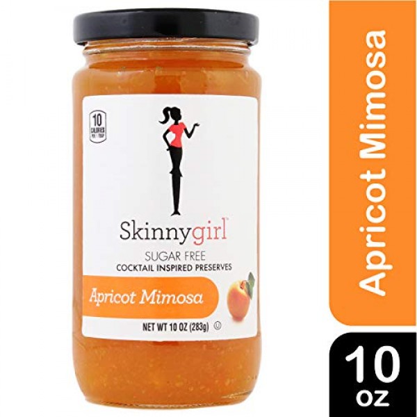 Skinnygirl Sugar Free Preserves, Apricot Mimosa, 10 Oz