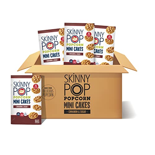 Skinnypop Cinnamon &Amp; Sugar Popcorn Cakes, Healthy Snacks, 5Oz Gr