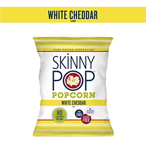 Skinnypop Popcorn, Original And White Cheddar Popcorn, Variety P