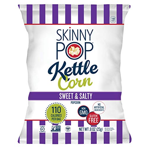 SkinnyPop Popcorn Kettle Variety Sweet and Salty & Sweet Vanill...