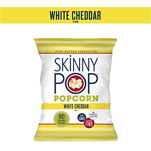 Skinnypop Popped Popcorn Variety Original &Amp; White Cheddar, Ind