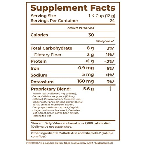 Amazing Coffee by Superfoods Company - Single Serve Pods Of Supe...