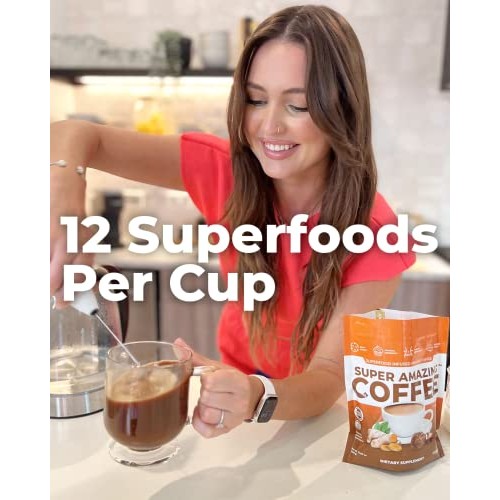 Amazing Coffee - Natural, Calorie-Burning Keto Coffee With Mushr...