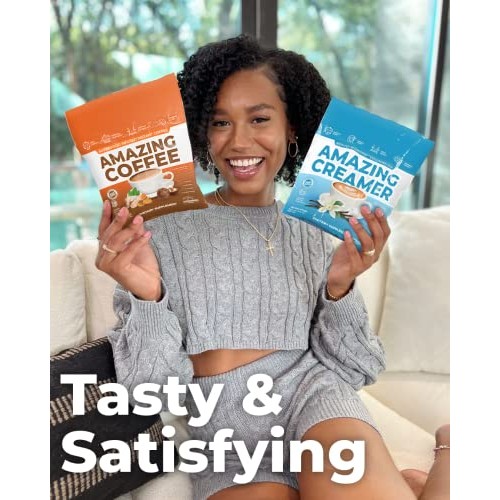 Amazing Coffee - Natural, Calorie-Burning Keto Coffee With Mushr...