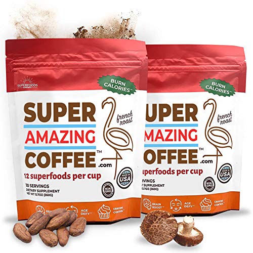 Amazing Coffee - Natural, Calorie-Burning Keto Coffee With Mushr...