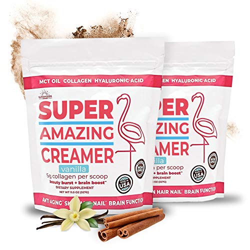 Superfoods Company Super Amazing Creamer, French Vanilla, Powder