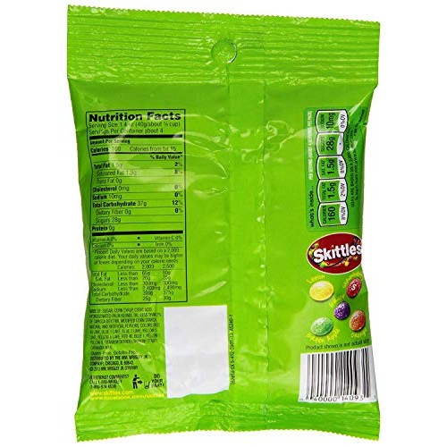 Skittles Bite Size Candy, Sours, 5.7 Ounce Bag
