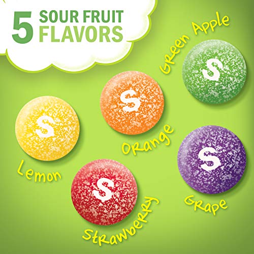Skittles Bite Size Candy, Sours, 5.7 Ounce Bag