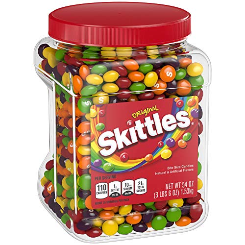 Skittles Original Candy, 1 - 54 Ounce Jar