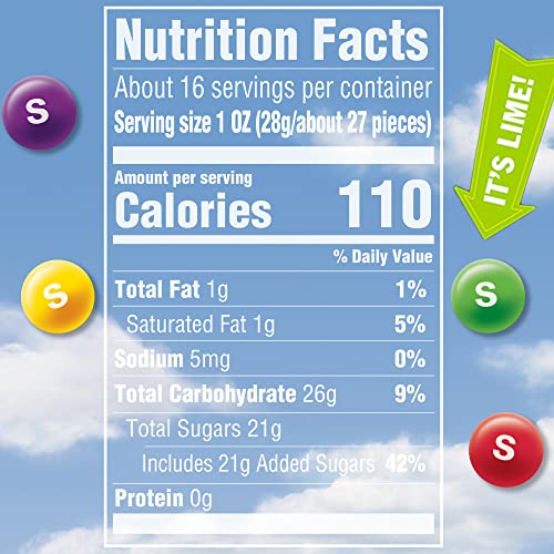 Skittles, Original Candy Sharing Size Bag, 15.6 oz Skittles, Original Candy Sharing Size Bag, 15.6 oz