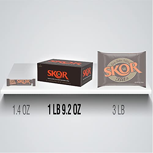 Skor Chocolate Candy Bar With Buttered Toffee, 1.4 Ounce Pack O