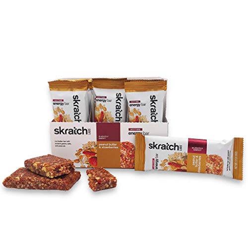 Skratch Labs Anytime Energy Bar, Peanut Butter And Strawberries,