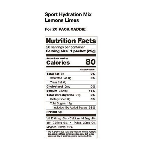 Skratch Labs Sport Hydration Drink Mix, Lemon Lime 20 Single Se
