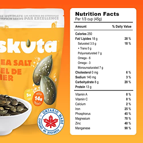 Dry Roasted Pumpkin Seeds With Antioxidants, High Fiber And High