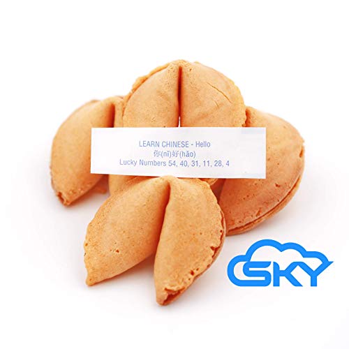 Sky Premium And Fresh Fortune Cookies Individually Wrapped, Bulk