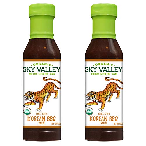 Sky Valley Organic Korean Bbq Sauce, 15.0 Ounce, 2-Pack