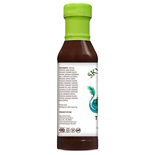 Sky Valley Organic Teriyaki Sauce, 15.0 Ounce, 1-Pack