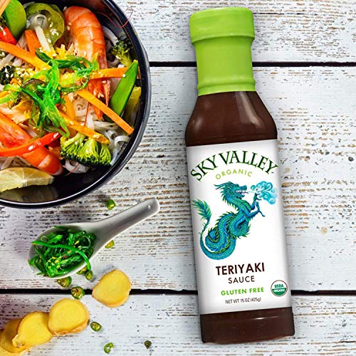 Sky Valley Organic Teriyaki Sauce, 15.0 Ounce, 1-Pack