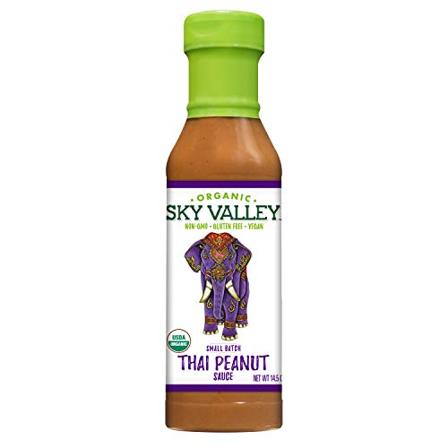 Sky Valley Organic Thai Peanut Sauce, 14.5 Ounce, 1-Pack