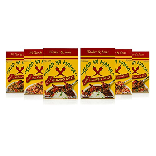 Slap Ya Mama Louisiana Style Cajun Dinner Mix Variety Pack, 8 Ou