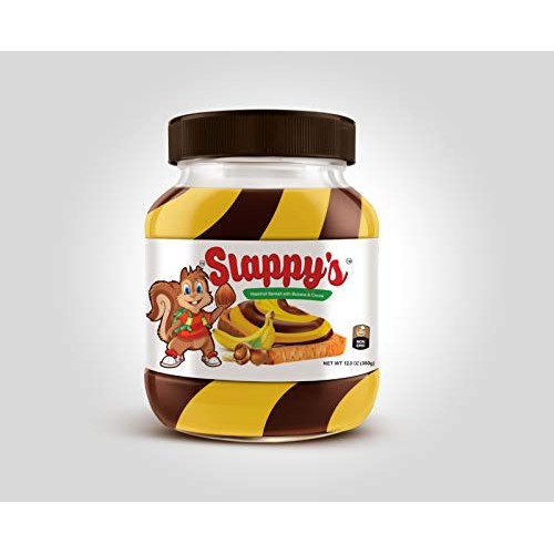 Slappys Hazelnut Spread With Banana &Amp; Cocoa, 12.3 Ounce Non Gmo