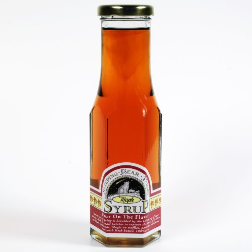 Maple Syrup Gourmet Pack 8 Oz Pourable Glass Jar Grade A Fancy T