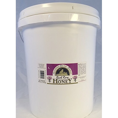 Sleeping Bear Farms Bulk Raw Honey 60 Lb. Bucket Natural Creamy