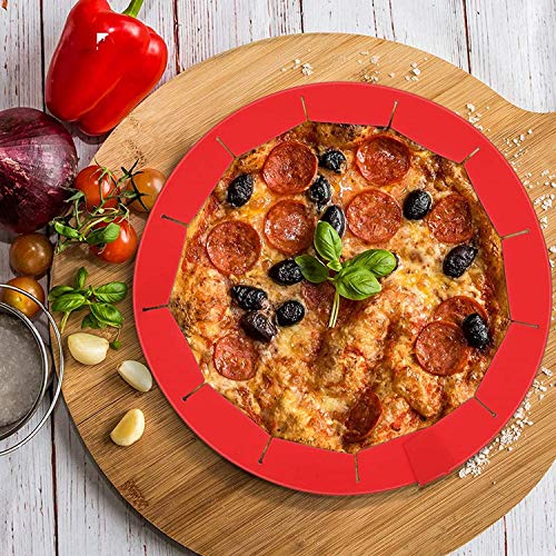Slegrey Adjustable Pie Crust Shield,Fit 8-12 Inch Durable &Amp; Reus