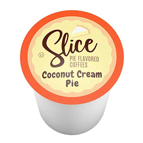 Slice Flavored Coffee, Coconut Cream Pie For Keurig K Cup Brewer