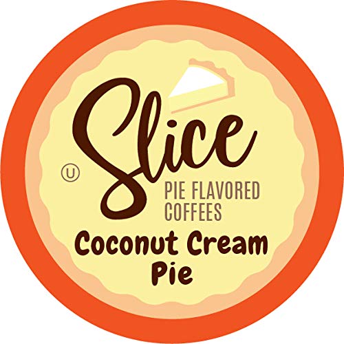 Slice Flavored Coffee, Coconut Cream Pie For Keurig K Cup Brewer
