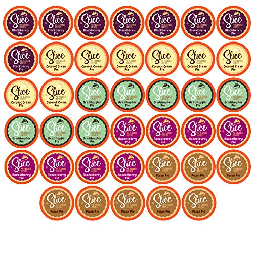 Slice Flavored Coffee, Variety Pack For Keurig K Cup Brewers, 40