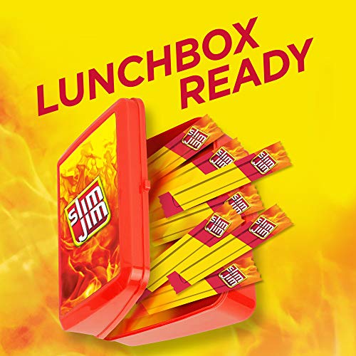 Slim Jim Smoked Snack Stick Pantry Pack, Original, 0.28 Oz Stick