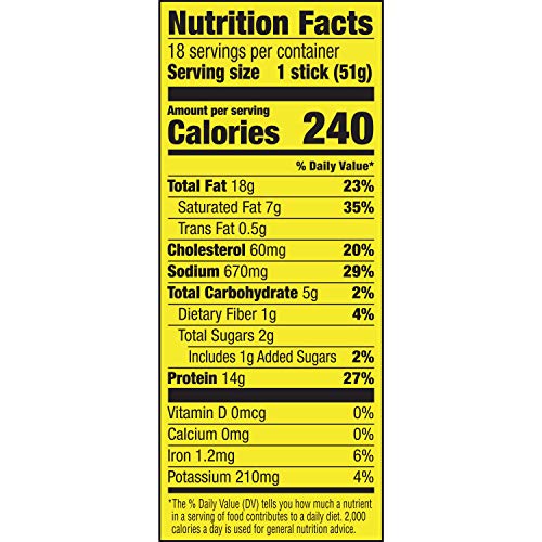 Slim Jim Deli Stick Original, Packed With Protein, 1.8-Ounce, 18