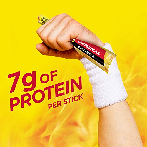 Slim Jim Deli Style Meat Sticks, Original Flavor, 0.8 Oz. 24-Count