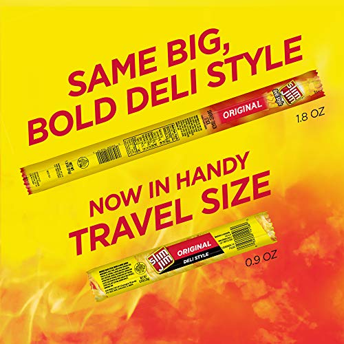 Slim Jim Deli Style Meat Sticks, Original Flavor, 0.8 Oz. 24-Count