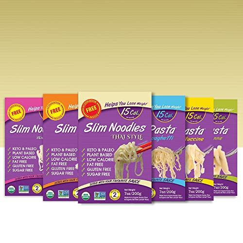 Keto Organic Thai Style Noodles - Zero Carb, Sugar &Amp; Gluten Free