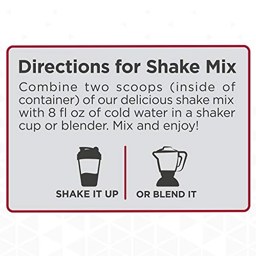 Slimfast 2 Piece Keto Meal Replacement Powder Vanilla Cake Batte