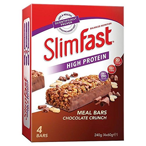 Slimfast Meal Bar Chocolate Crunch - 4 X 60G