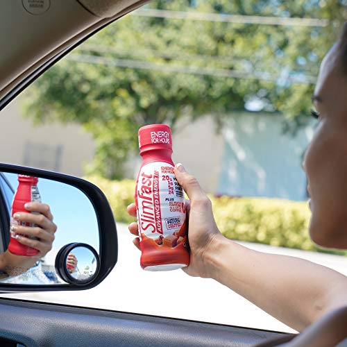 SlimFast Advanced Energy High Protein Meal Replacement Shake, Ri...