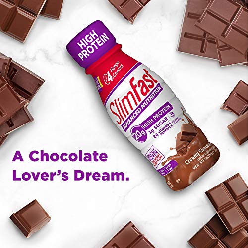 Slimfast Advanced Nutrition Creamy Chocolate Shake – Ready To Dr