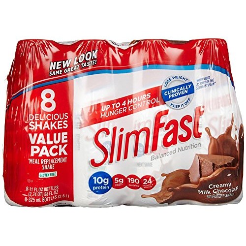SlimFast Advanced Nutrition Creamy Milk Chocolate – Meal Replace...