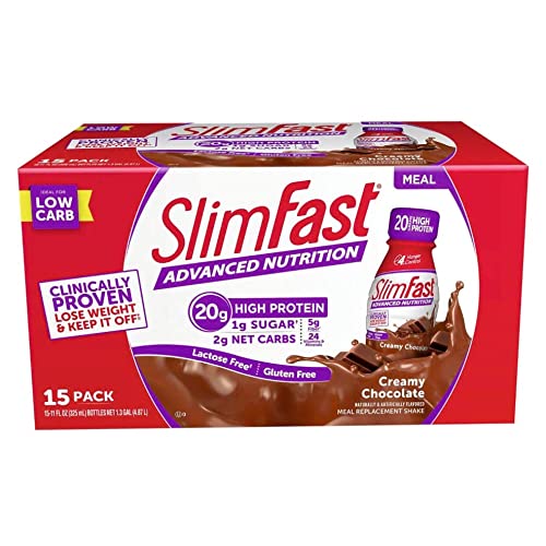 SlimFast Advanced Nutrition High Protein Meal Replacement Shake,...