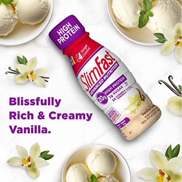 Slimfast Advanced Nutrition Vanilla Cream Shake – Ready To Drink