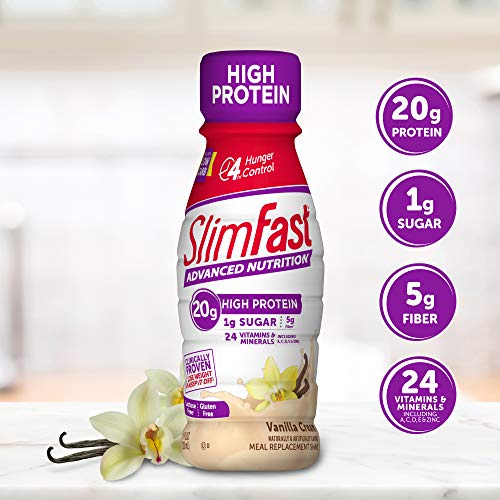 Slimfast Advanced Nutrition Vanilla Cream Shakes - Ready To Drin
