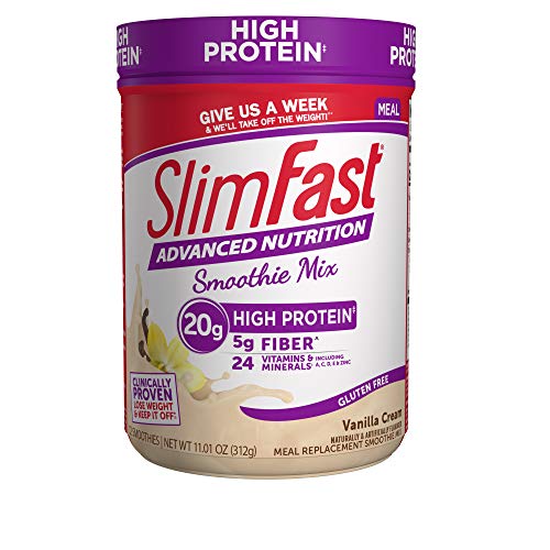 Slimfast Advanced Nutrition Vanilla Cream Smoothie Mix - Weight