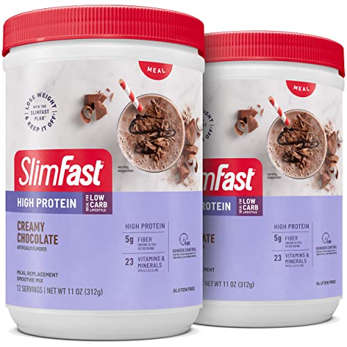 SlimFast High Protein Meal Replacement Shake Powder, Advanced Nu...