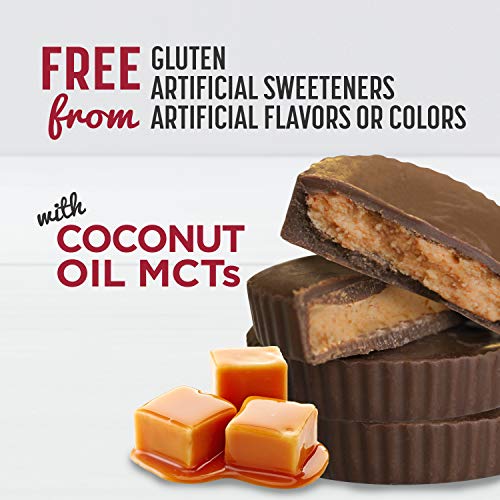 Slimfast Keto Fat Bomb Snacks - Caramel Cup - 17 Grams - 14 Coun