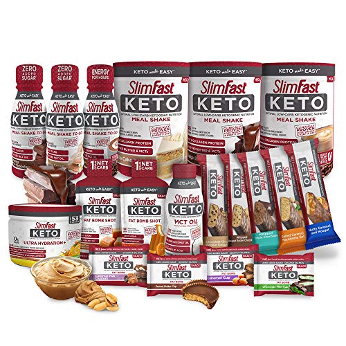 Slimfast Keto Fat Bomb Snacks, Peanut Butter Cup, 17 Grams, 14 C